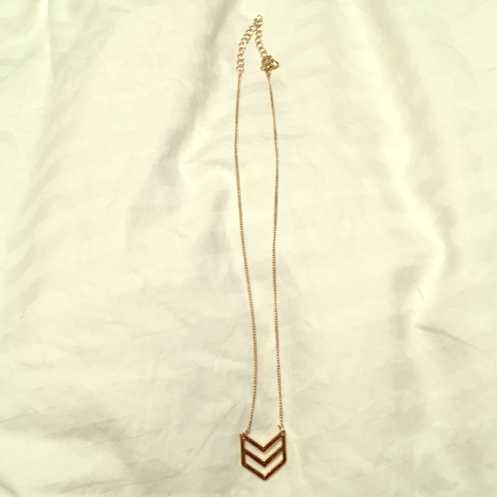Gold-chain, Arrow Necklace